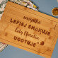 Lepiej smakuje - deska do krojenia z grawerem