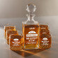 Limited edition - Zestaw Grawerowana Karafka I Szklanki Do Whisky Limited edition - Zestaw Grawerowana Karafka I Szklanki Do Whisky