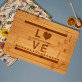 LOVE - deska do krojenia z grawerem LOVE - deska do krojenia z grawerem