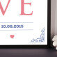Love together - wydruk obramowany