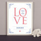 Love together - wydruk obramowany