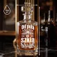 Karafka Do Whisky z Grawerem Dla Rolnika Prezent: Od Pola Do Szkła Karafka Do Whisky z Grawerem Dla Rolnika Prezent: Od Pola Do Szkła