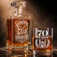 Zestaw Do Whisky Dla Mężczyzny 70 Lat Prezent Na 70 Urodziny Dla Mężczyzny: Męska Klasyka