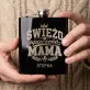 Piersiówka z Grawerem Na Pępkowe Prezent Dla Kobiety: Świeżo Upieczona Mama