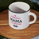 Mama - Kubek ceramiczny z czarnym rantem