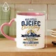 Kubek Z Nadrukiem Dla Ojca Chrzestnego Prezent Dla Mężczyzny: Najlepszy Ojciec Chrzestny