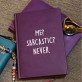 Me sarcastic - notatnik A5 z nadrukiem