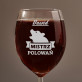 Mistrz polowań - Grawerowany kieliszek do wina Mistrz polowań - Grawerowany kieliszek do wina