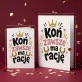Kartka z Życzeniami Dla Koniary Dla Kobiety: Końska Pewność Siebie