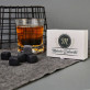 Monogram imię - Kamienie do whisky z nadrukiem