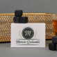 Monogram imię - Kamienie do whisky z nadrukiem