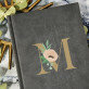 Monogram kwiaty - notatnik A5 z nadrukiem Monogram kwiaty - notatnik A5 z nadrukiem