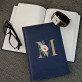 Monogram kwiaty - notatnik A5 z nadrukiem Monogram kwiaty - notatnik A5 z nadrukiem