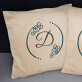 Monogramy 2 - Zestaw Dwóch Poduszek Dekoracyjnych Monogramy 2 - Zestaw Dwóch Poduszek Dekoracyjnych
