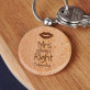 Mrs. always right - Brelok drewniany