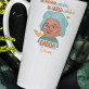 Na włosach srebro, w sercu złoto - Personalizowany Kubek Na włosach srebro, w sercu złoto - Personalizowany Kubek