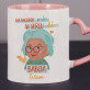 Na włosach srebro, w sercu złoto - Personalizowany Kubek Na włosach srebro, w sercu złoto - Personalizowany Kubek