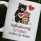Najbezpieczniej przy mamie - Personalizowany Kubek Najbezpieczniej przy mamie - Personalizowany Kubek
