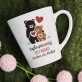 Najbezpieczniej przy mamie - Personalizowany Kubek Najbezpieczniej przy mamie - Personalizowany Kubek