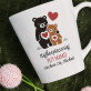 Najbezpieczniej przy mamie - Personalizowany Kubek Najbezpieczniej przy mamie - Personalizowany Kubek