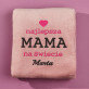 Najlepsza mama - koc z haftem
