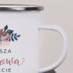 Najlepsza świadkowa - Kubek emaliowany