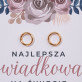 Najlepsza świadkowa - Pozłacane kolczyki kółka Najlepsza świadkowa - Pozłacane kolczyki kółka