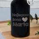 Najlepsza żona - Butelka na wodę 0,5l z grawerem