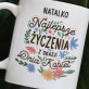 Najlepsze życzenia na dzień kobiet - Personalizowany Kubek Najlepsze życzenia na dzień kobiet - Personalizowany Kubek