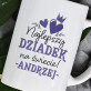 Najlepszy dziadek serca - kubek personalizowany