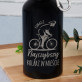Najszybszy kolarz w mieście - Butelka na wodę 0,4l z grawerem