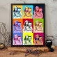 Newspaper Pop Art - Stylowy portret