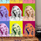 Newspaper Pop Art - Stylowy portret