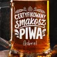 Kufel Personalizowany z Grawerem Na Gwiazdkę Prezent Dla Mężczyzny: Piwna Typografia