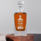 Nigdy nie wylewa - grawerowana karafka do whisky