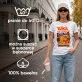 Koszulka Damska Biała Na 30 Urodziny Prezent Dla Kobiety: Groovy Retro Zabawa