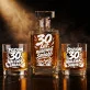 Zestaw Do Whisky Dla 30 Latka Prezent Na 30 Urodziny Dla Mężczyzny: 30 Lat, Nalewaj Śmiało