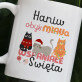 Obyś miaua wspaniałe święta - Personalizowany Kubek