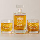 old no - Zestaw Grawerowana Karafka 0,7 i Szklanki Do Whisky old no - Zestaw Grawerowana Karafka 0,7 i Szklanki Do Whisky