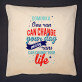 One run can change your day - Poduszka dekoracyjna One run can change your day - Poduszka dekoracyjna