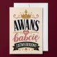 Kartka z Życzeniami Na Pierwszy Dzień Babci Dla Babci Kobiety: Awans Babci