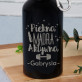 Piękna mądra aktywna - Butelka na wodę 0,5l z grawerem