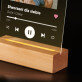 Piosenka spotify dla dziewczyny - Wydruk na szkle akrylowym z podstawką led Piosenka spotify dla dziewczyny - Wydruk na szkle akrylowym z podstawką led