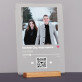 Piosenka spotify z kodem QR dla dziewczyny - Wydruk na szkle akrylowym z podstawką Piosenka spotify z kodem QR dla dziewczyny - Wydruk na szkle akrylowym z podstawką