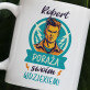 Poraża swoim wdziękiem - Personalizowany Kubek