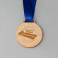 Projekt własny - Drewniany medal