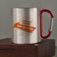 Projekt własny - Kubek metalowy z karabińczykiem