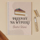 Przepisy na wypieki - Przepiśnik na spirali B5