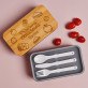 Przerwa obiadowa - Bambusowy Lunchbox z grawerem