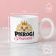 Kubek Z Okrągłym Uchem Dla Kucharki Prezent Dla Kobiety: Pierogi Princess